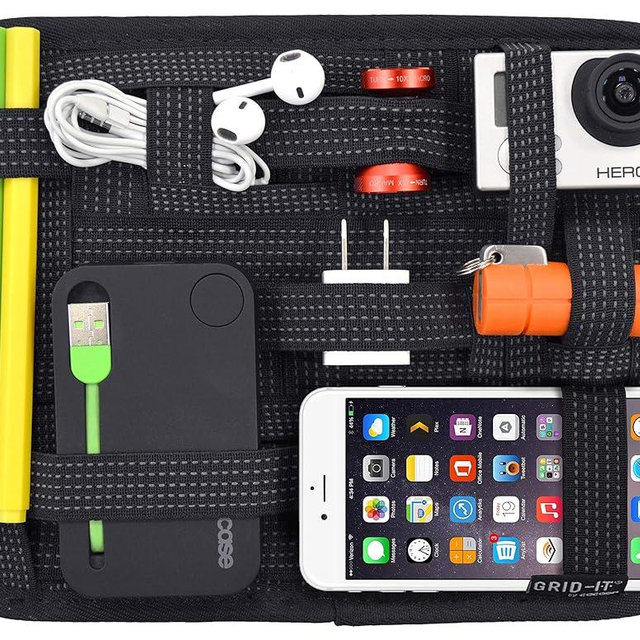 Cocoon CPG7BK GRID-IT!® Accessory Organizer - Small 7.25" x 9.25" (Black)