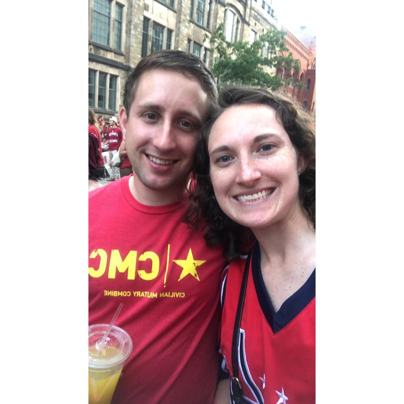 Cheering the Caps to a Stanley Cup Win!