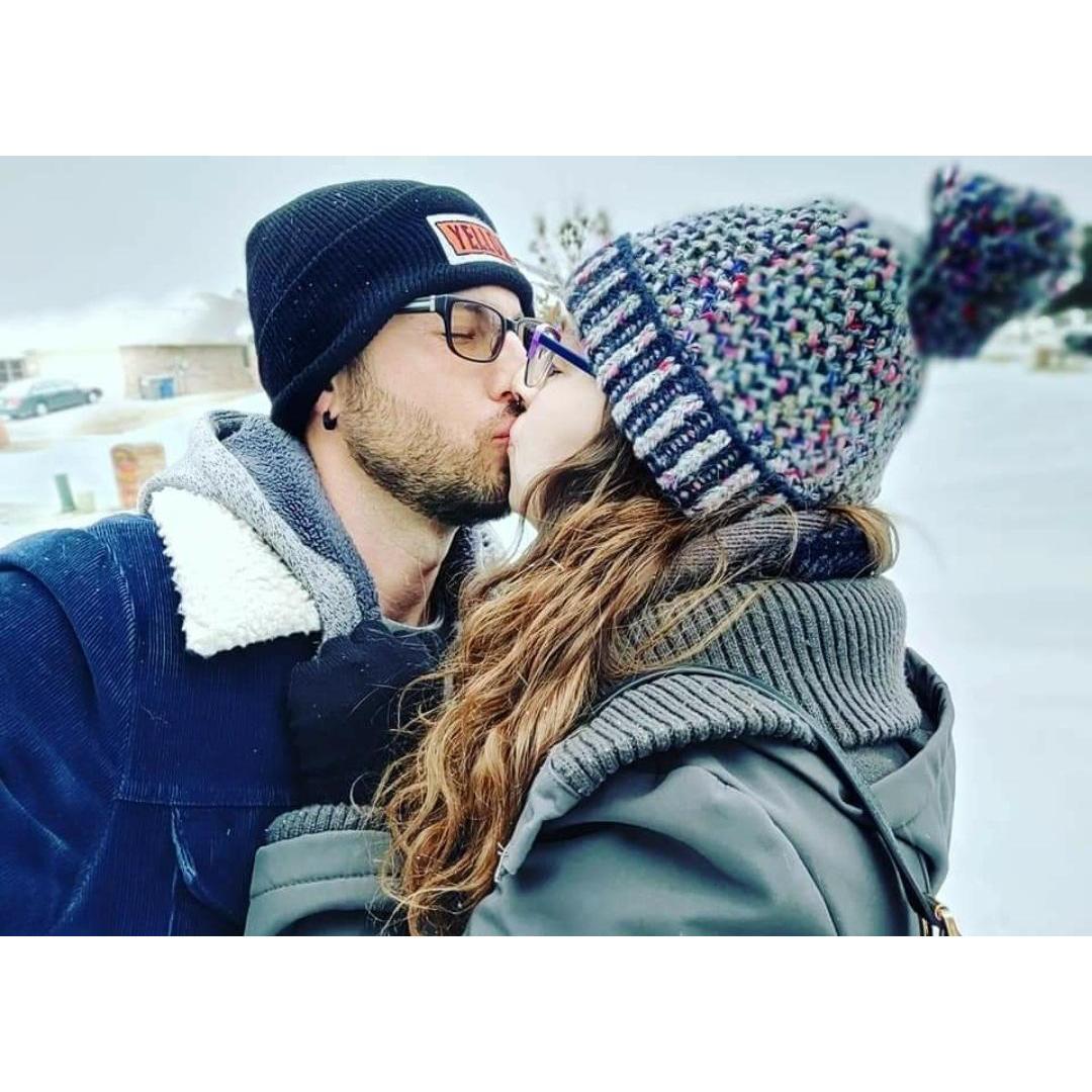 Our first snow together happened to be the craziest storm Texas has ever seen