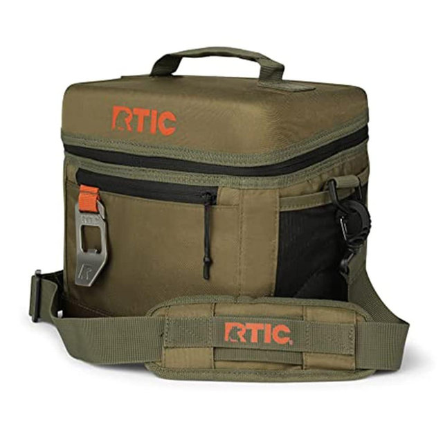 RTIC 8 Can Everyday Cooler, Soft Sided Portable Insulated Cooling for Lunch, Beach, Drink, Beverage, Travel, Camping, Picnic, for Men and Women