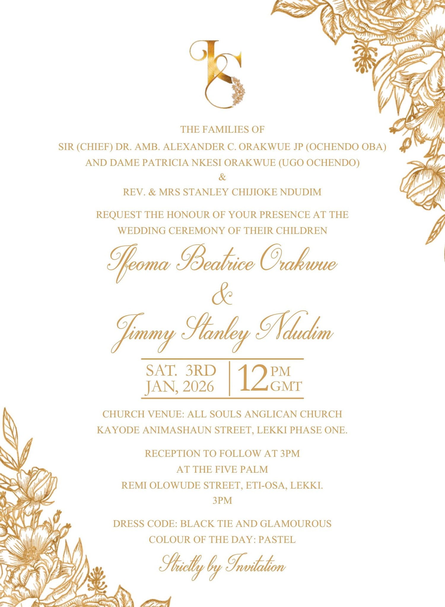 The Wedding Website of Ifeoma Orakwue and Stanley Ndudim
