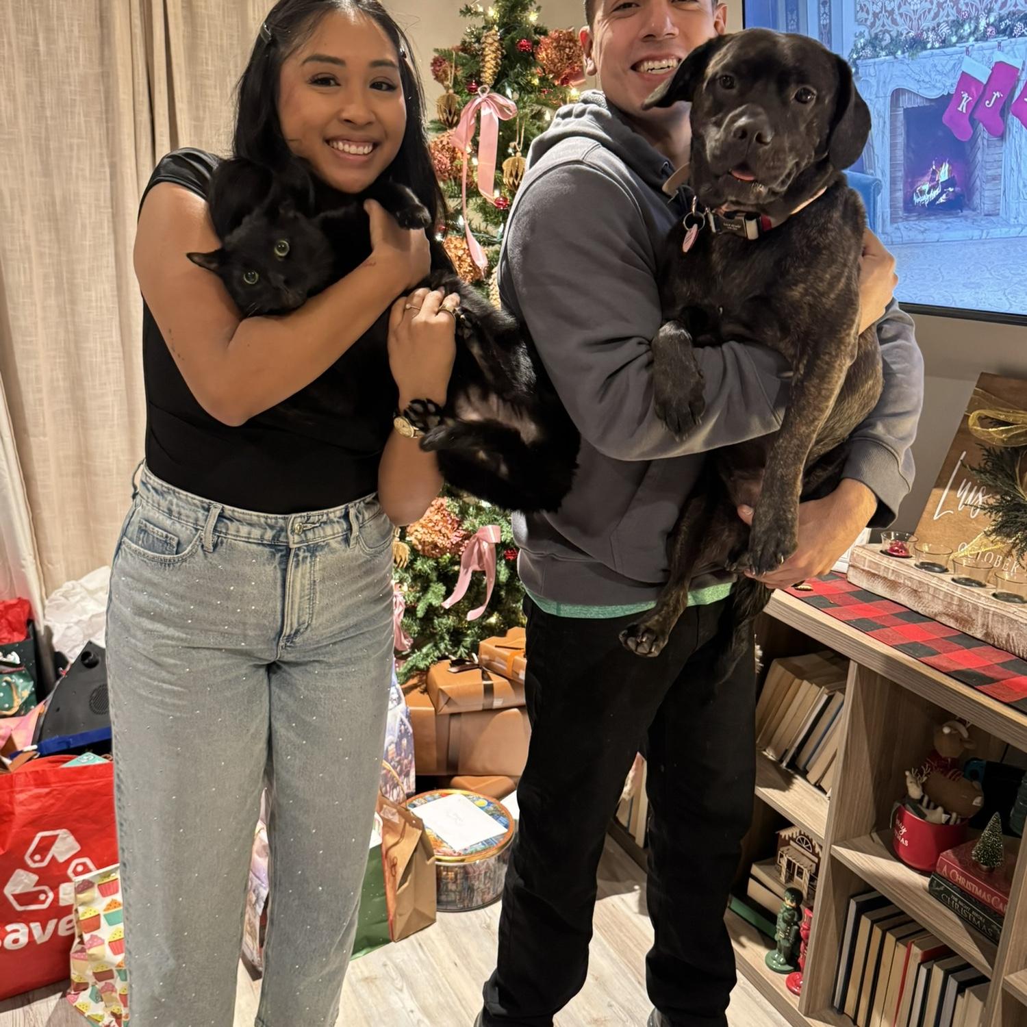 Happy little family