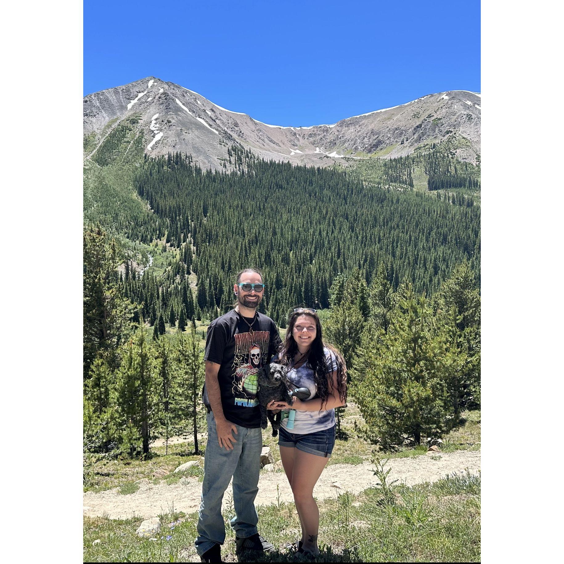 Hiking the highest paved road mountain in America! (Independence, Colorado)