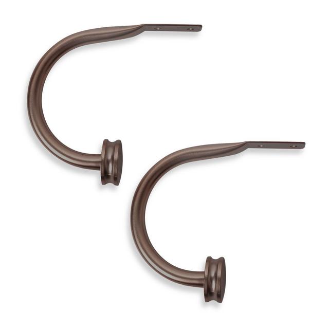 Cambria® Premier Complete Drapery Holdbacks in Oil Rubbed Bronze (Set of 2)