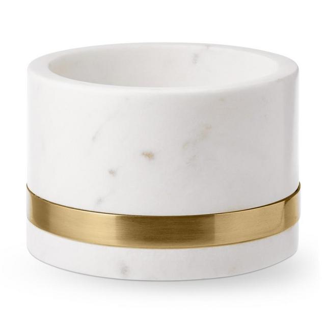 Marble & Brass Wine Coaster