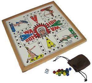 Details about The Original Wa Hoo Board Game - WAHOO!! Made in USA w/Marbles, Dice, and Poke