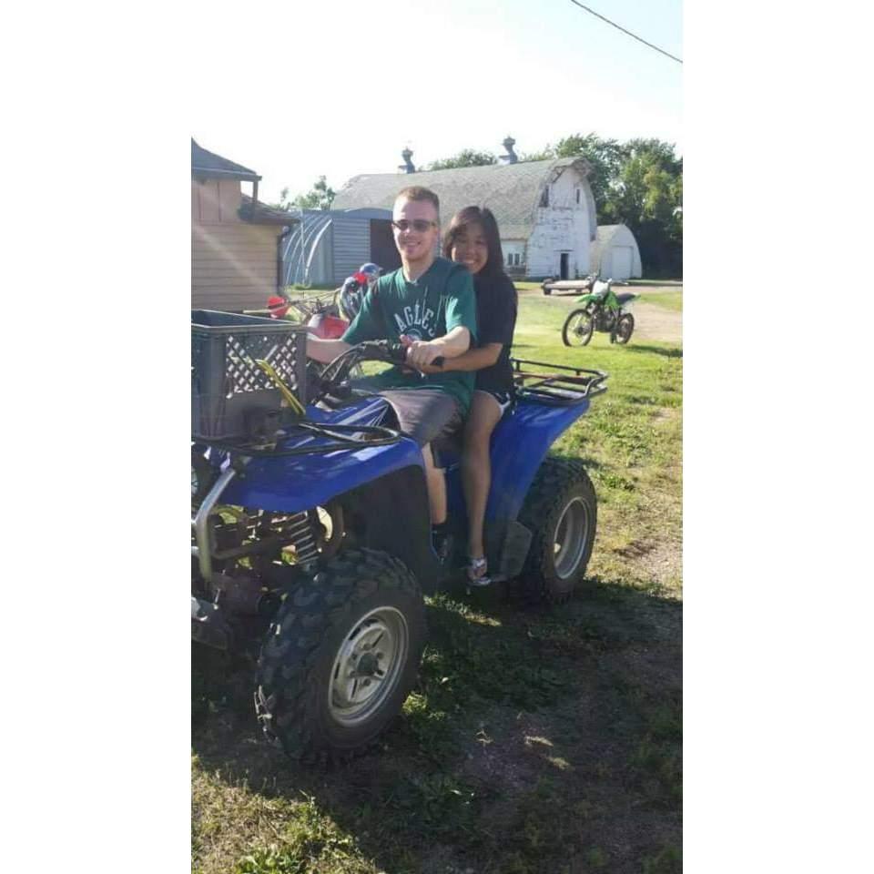 First trip to North Dakota! Vanessa meets Austin's side of the family. August 2015.