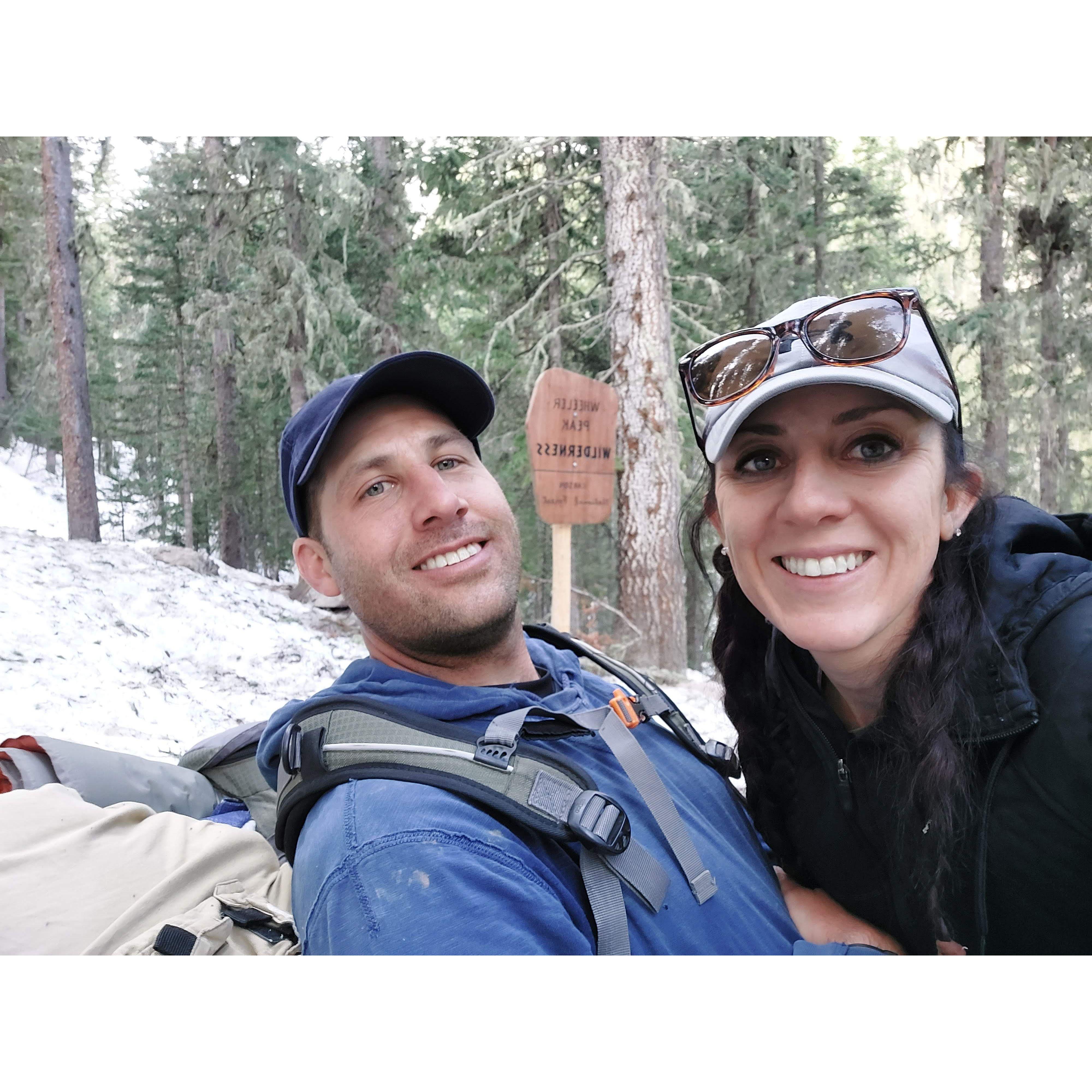 Climbing the highest point in New Mexico