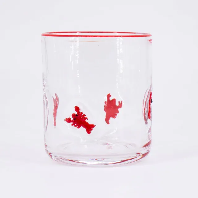 Madison Home 16 fl oz Icon Glass Tumbler Lobster
