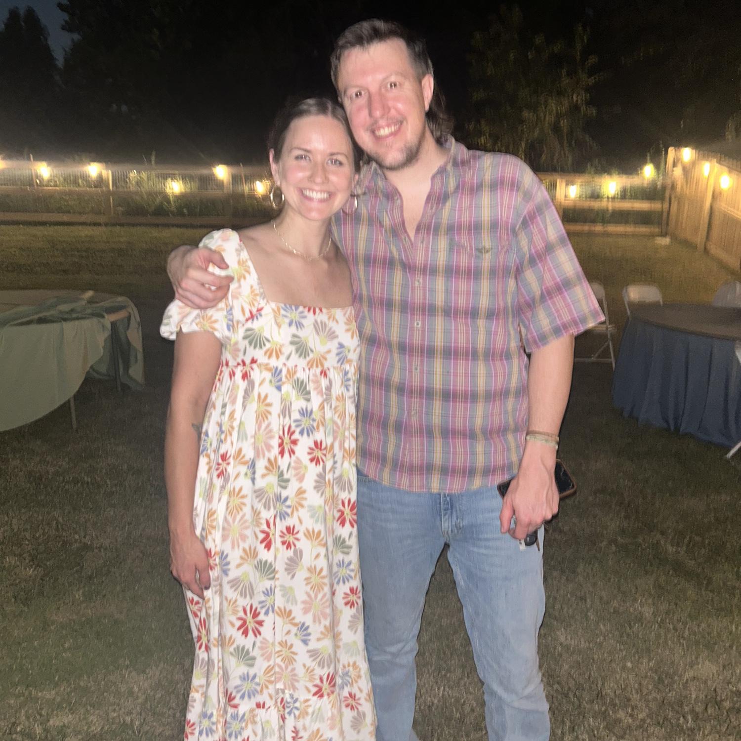 My best friend, Keelee's wedding!!! Nathan's mullet in full force