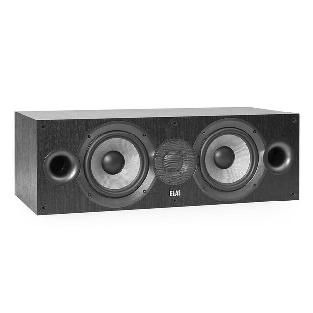 ELAC Debut 2.0 C6.2 Center Speaker, Black