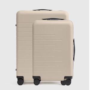 Carry-On & Medium Check-In Suitcase Bundle in Tan