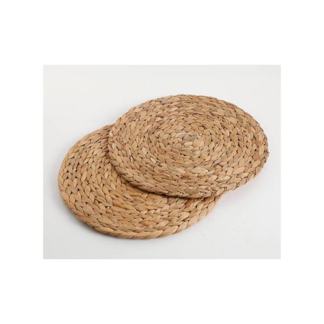 Cravings by Chrissy Teigen 2pk Water Hyacinth Woven Placemat Set