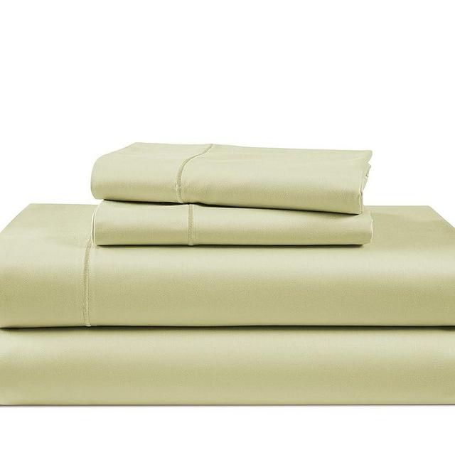 LANE LINEN Luxury 100% Egyptian Cotton Bed Sheets - 1000 Thread Count 4-Piece Sea Foam Queen Set Bedding Sateen Weave 16" Deep Pocket (Fits Upto 17" Mattress)