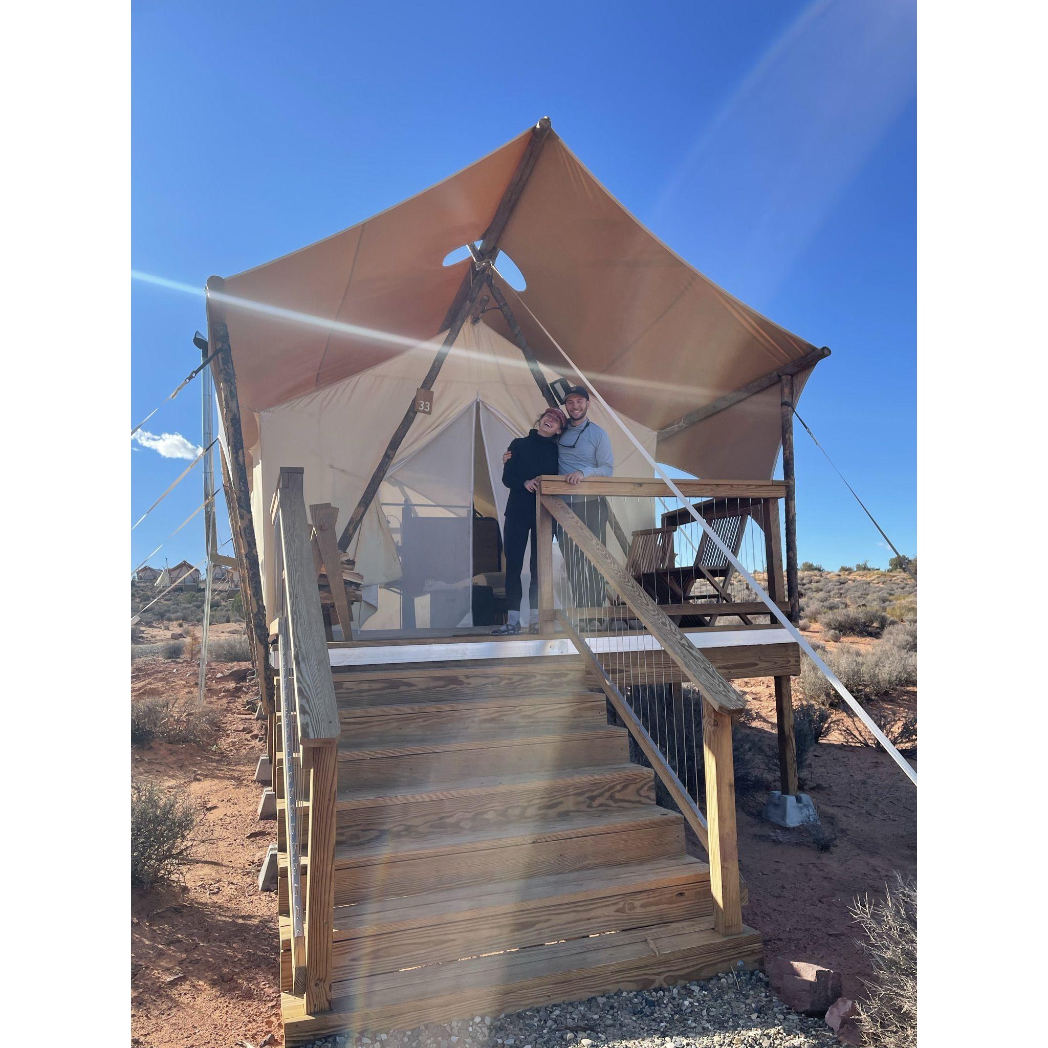 Under Canvas Lake Powell (Oct 2021)