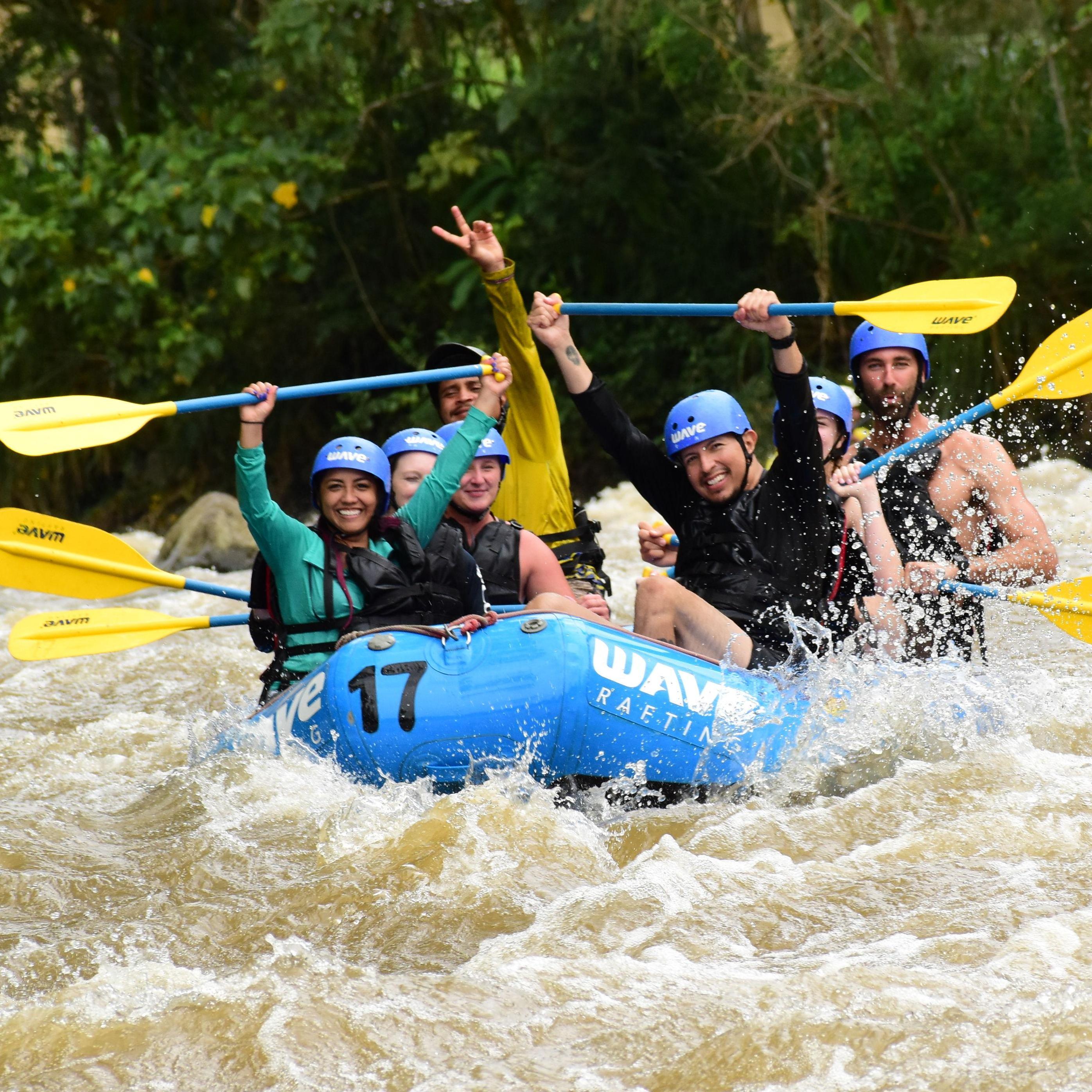 White water rafting in Costa Rica