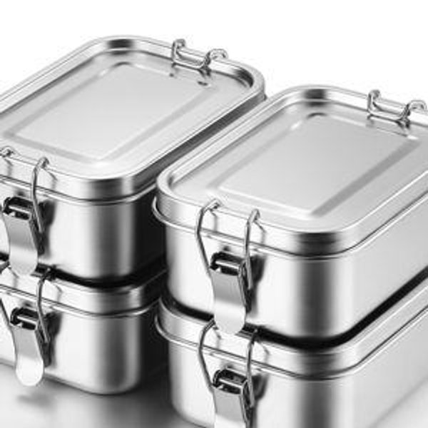 Metal containers for food storage and Josh's lunch