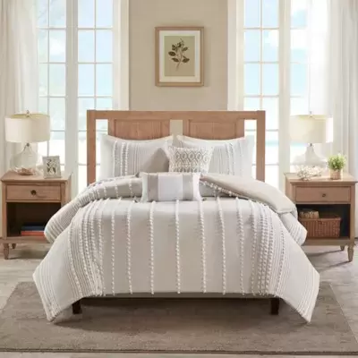 Harbor House™ Anslee 3-Piece Reversible King Duvet Cover Set in Taupe
