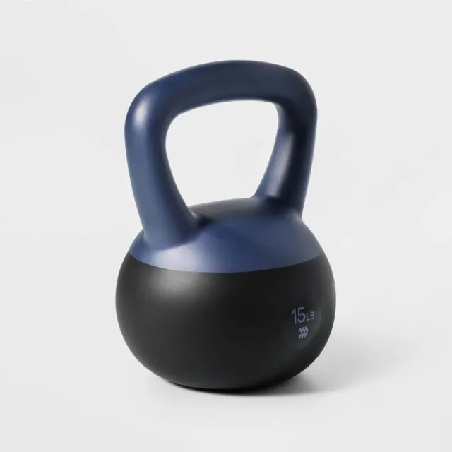 Soft Kettlebell 15lb Blue - All In Motion™