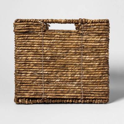 MidTone Large Milk Crate Dark Taupe 11"x13" - Threshold™