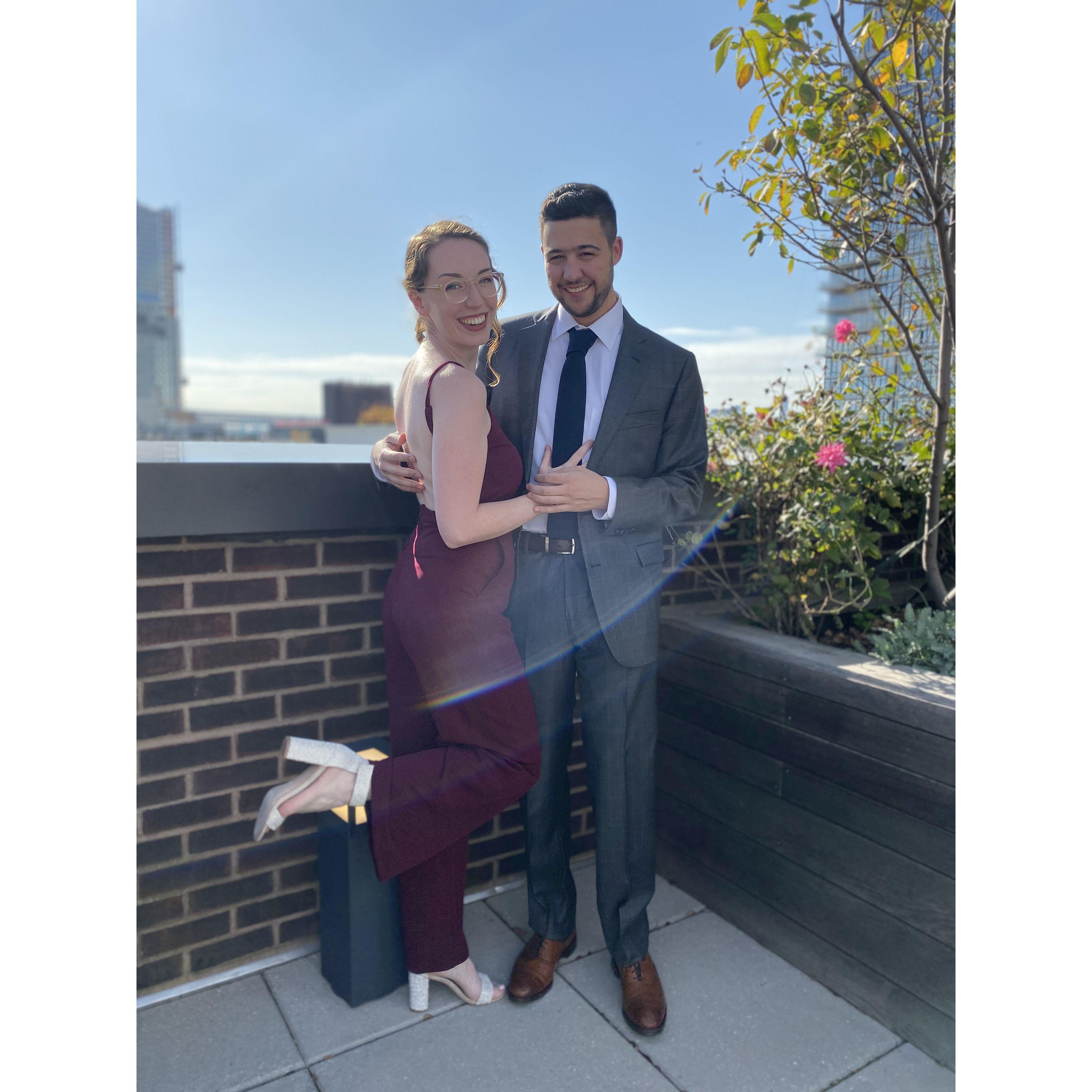 Ready for Emma's uncle Chris' wedding to Aunt Karyn in 2019