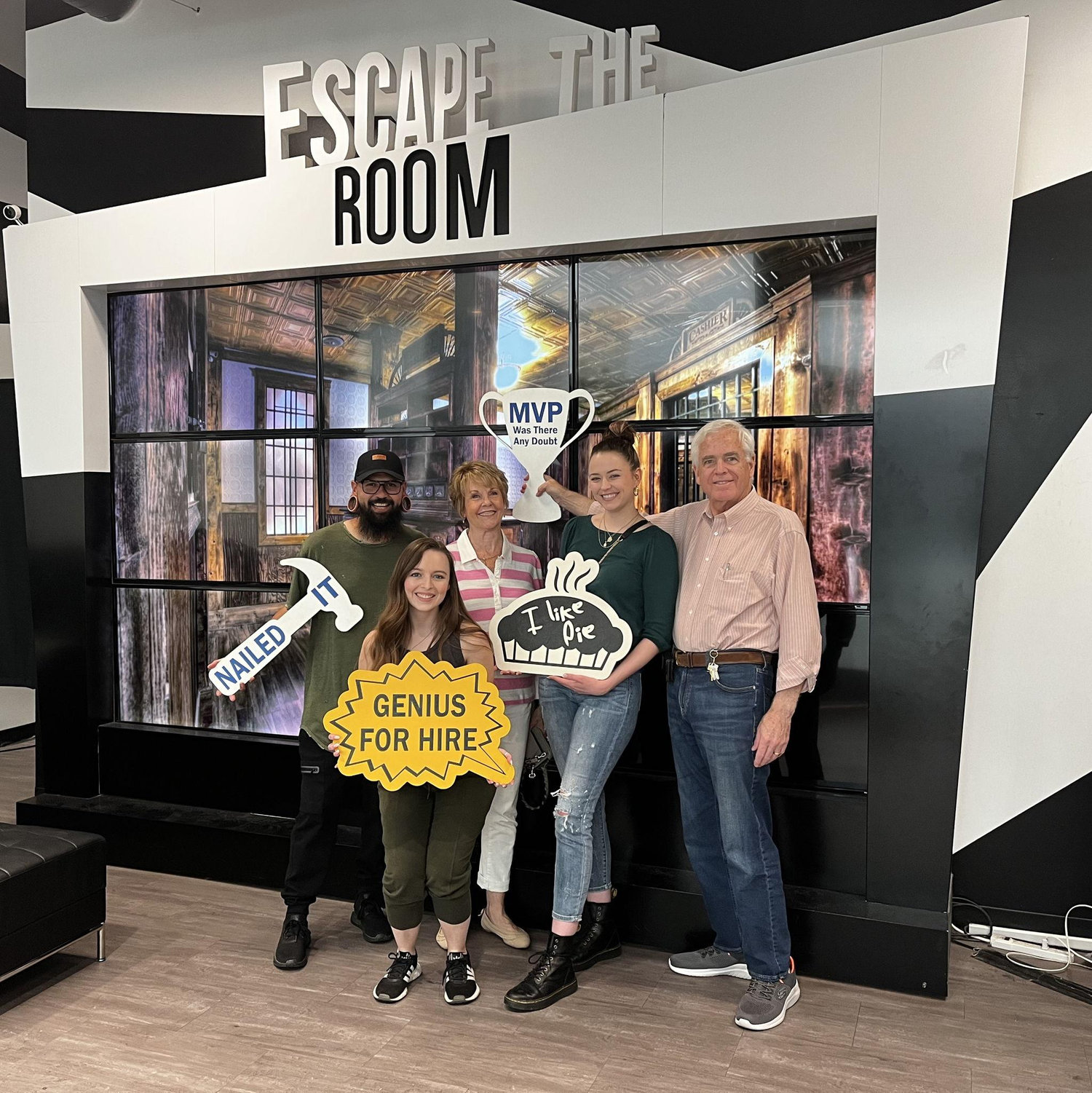 2022 - Escape Room for Kimberley's Birthday