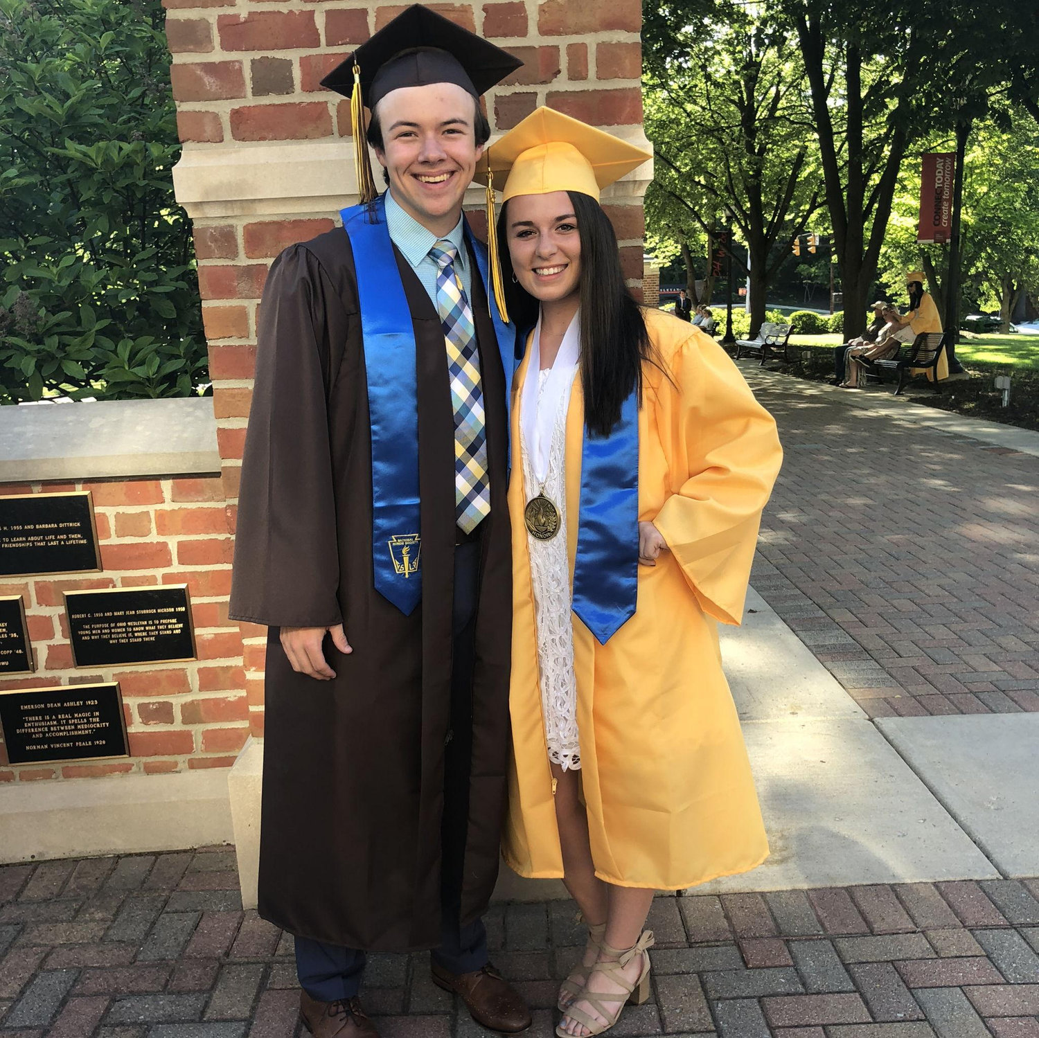 High school graduation, May 2018