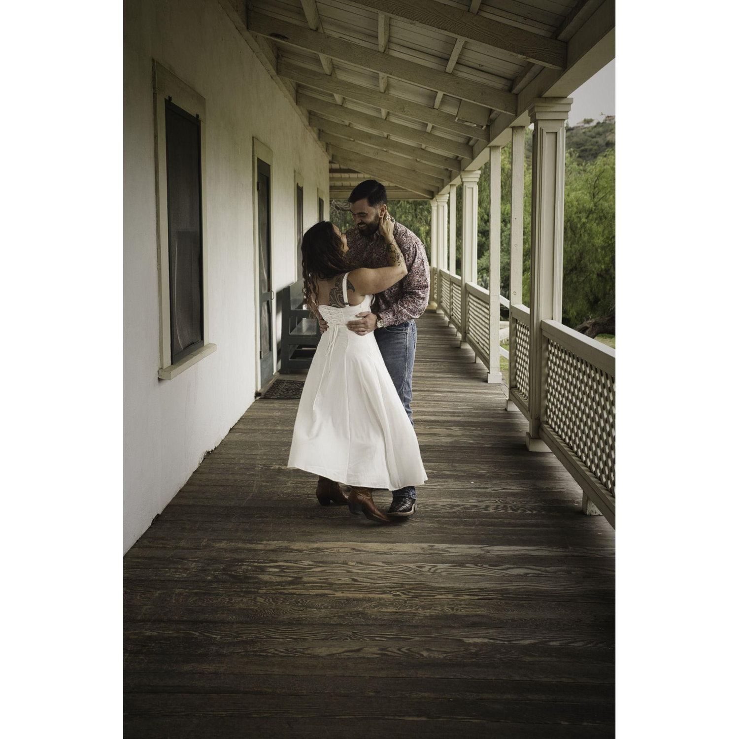 Engagement Photos at Old Town Rancho Penasquitos Ranch House