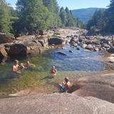 Bade i elva