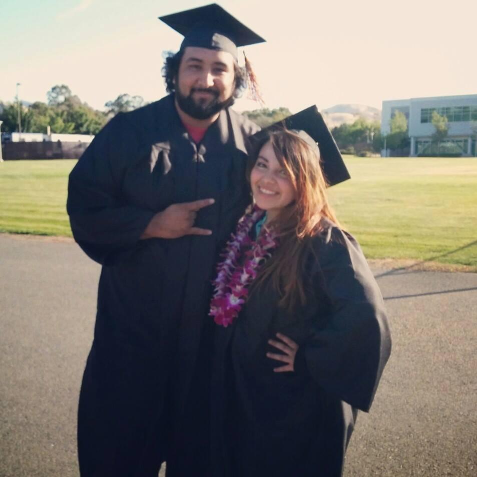 Graduated college together!