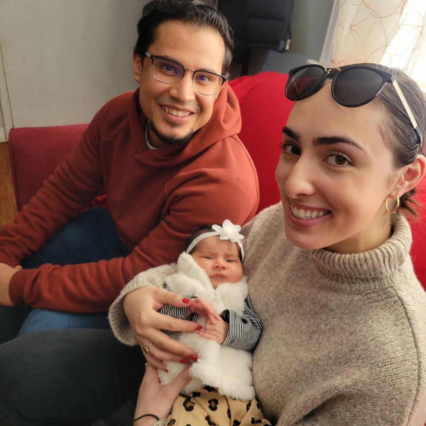 March 2022: The first time we met our niece