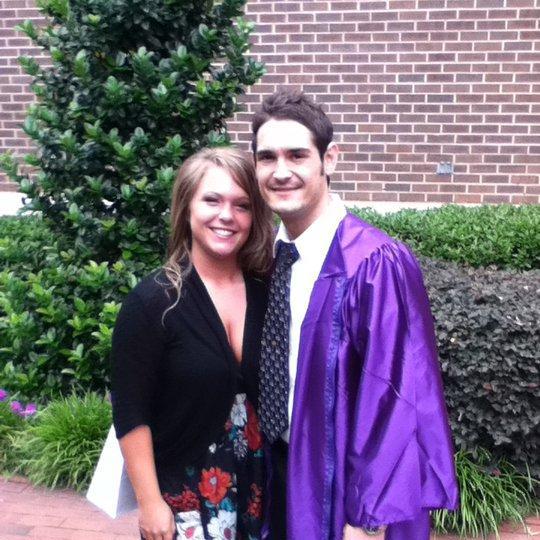 Adam's undergrad graduation 2011