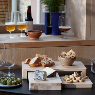 Collective Ash Wood 3-Piece Platter Set