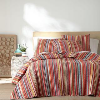 Uluru Stripe 3-Piece Quilt Set