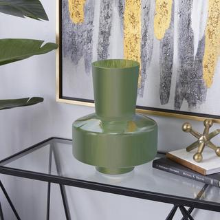 Geometric Glass Decorative Vase