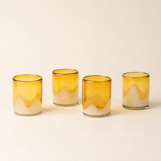 Wave Glassware Tumbler, Set of 4