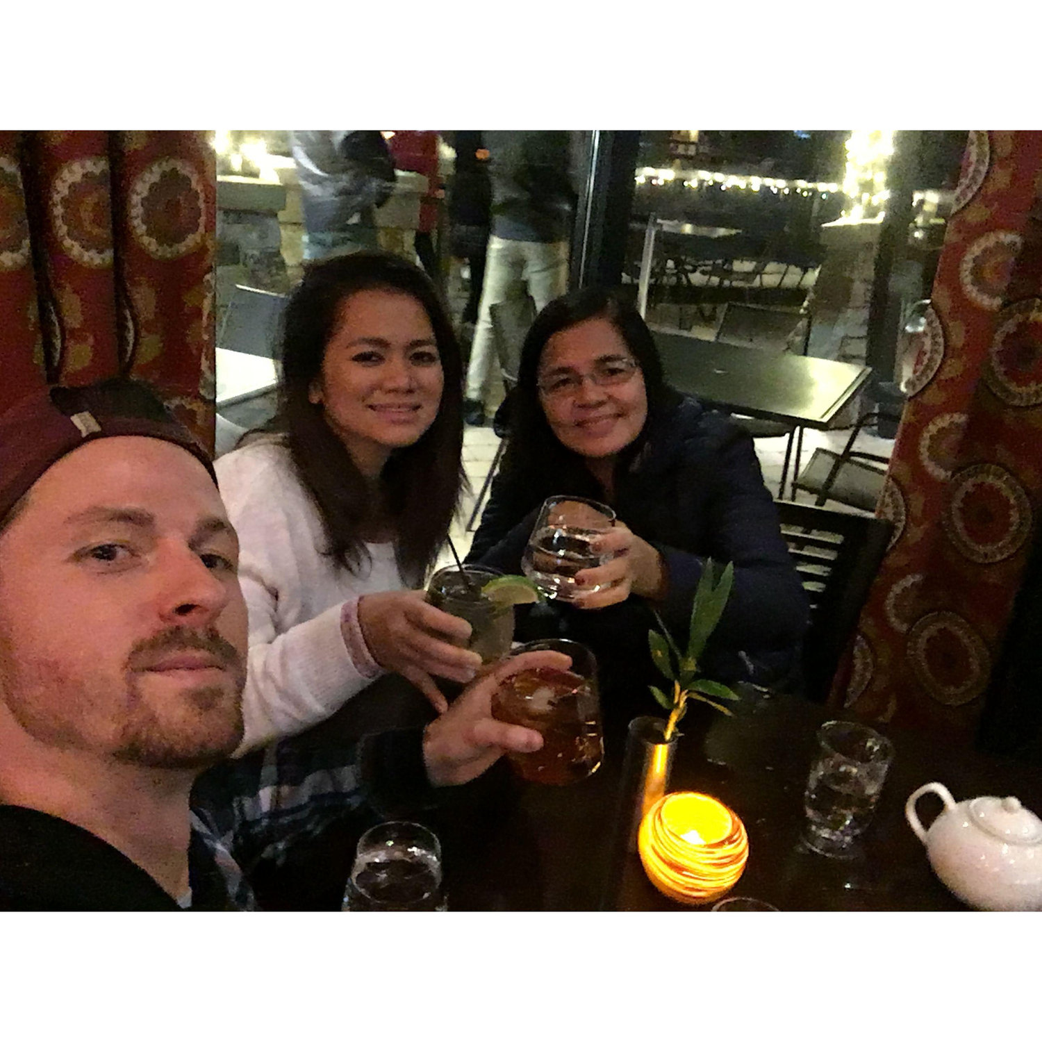 Our first Christmas with Kim's mom