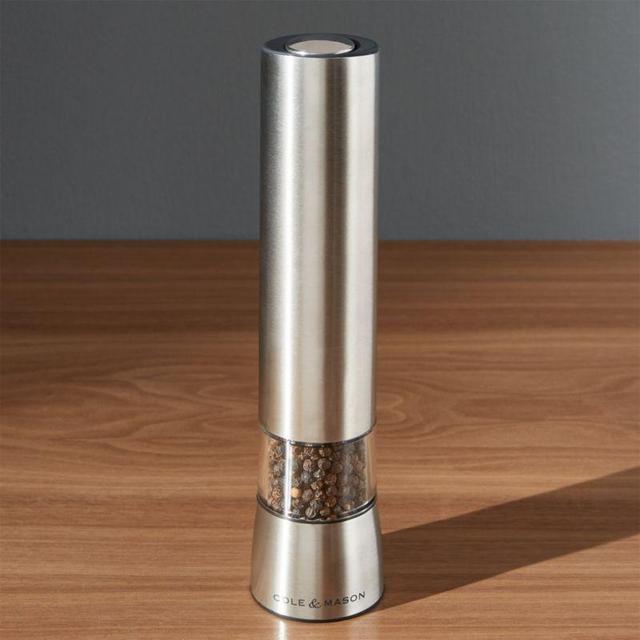 Cole & Mason Hampstead Electric Pepper Mill with Light