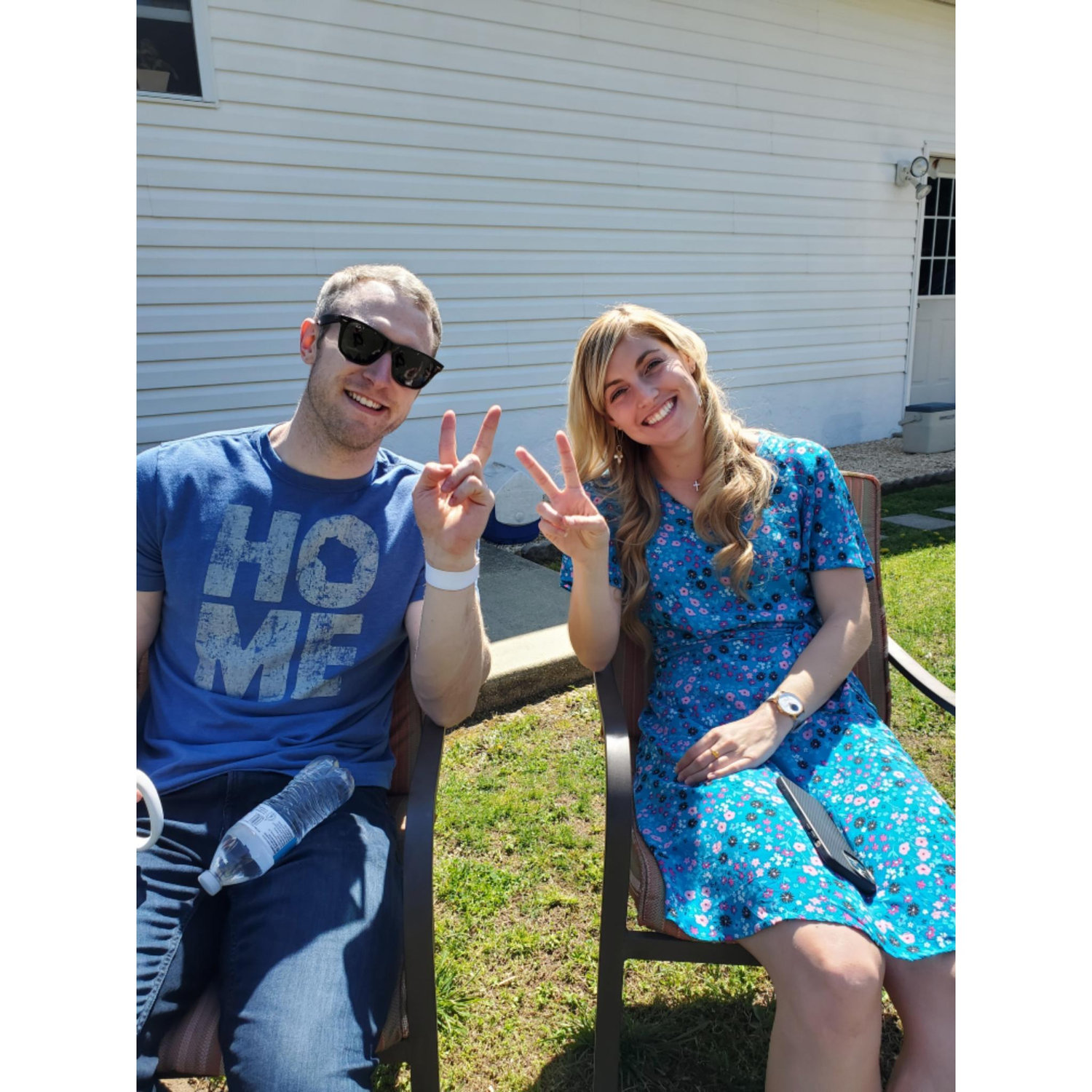 Easter in Maryland - Brendon first met Rachel's parents