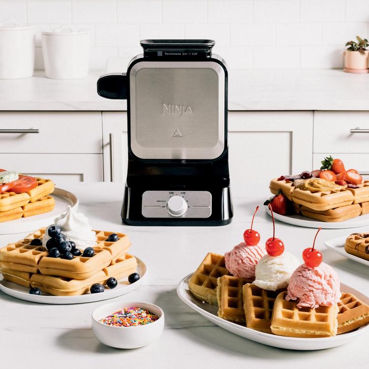 Ninja, Pro NeverStick Belgian Waffle Maker | Zola