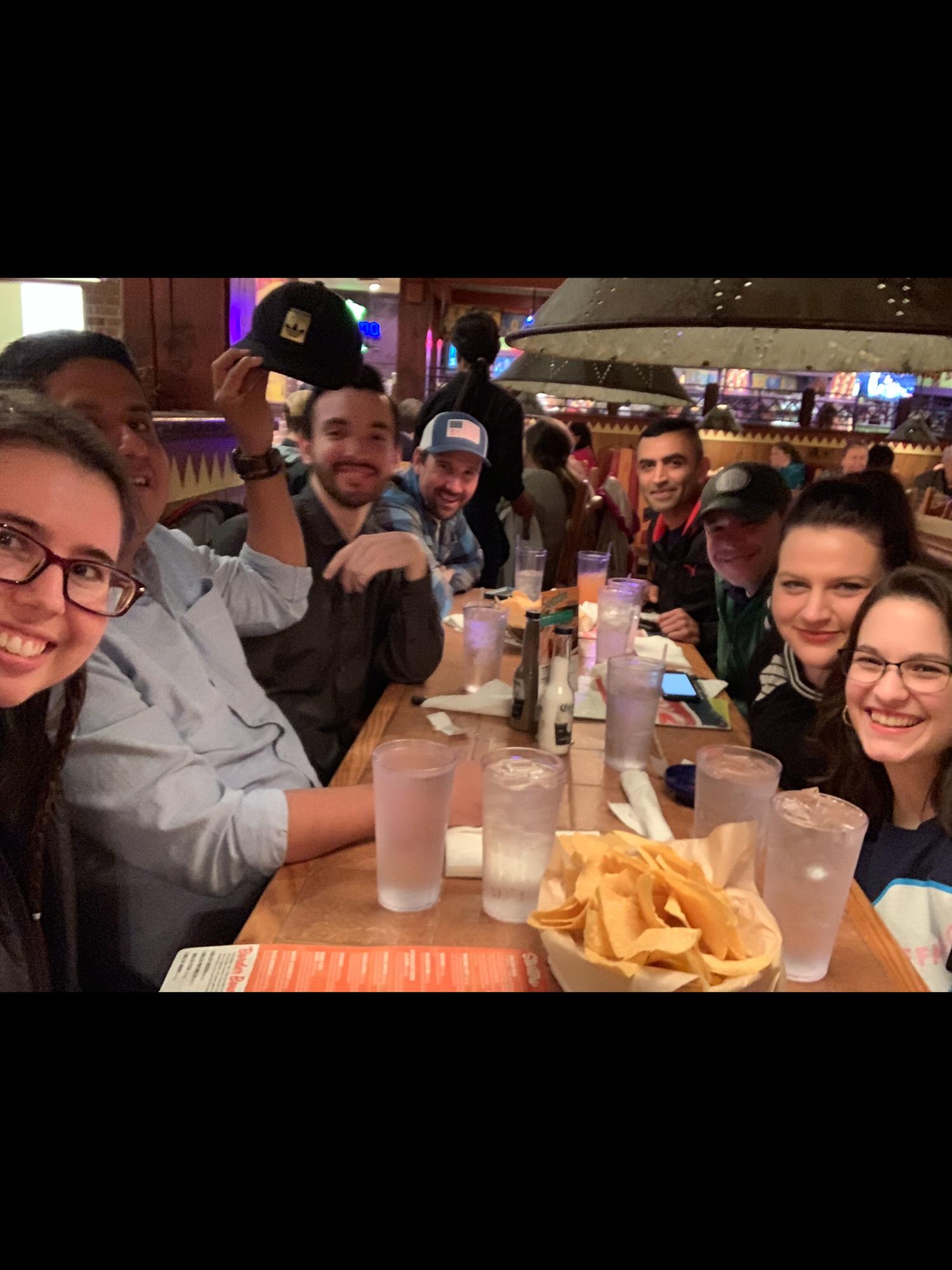 With some of our Bellevue family.