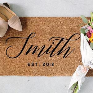 Personalized Welcome Mat, Custom Doormat, Custom Door Mat, Funny Doormat, Door Mat, Welcome Doormat, Personalized Doormat, Last Name Doormat