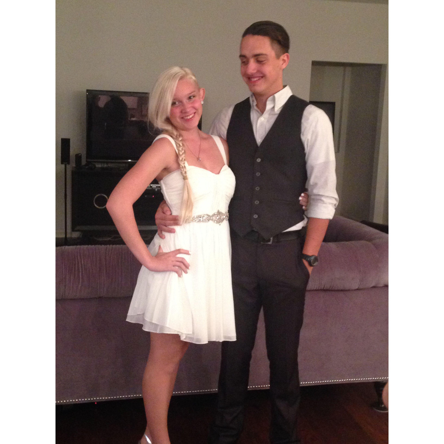 our first dance together - October 2015