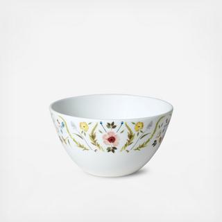 Scandinavian Floral Soup Bowl