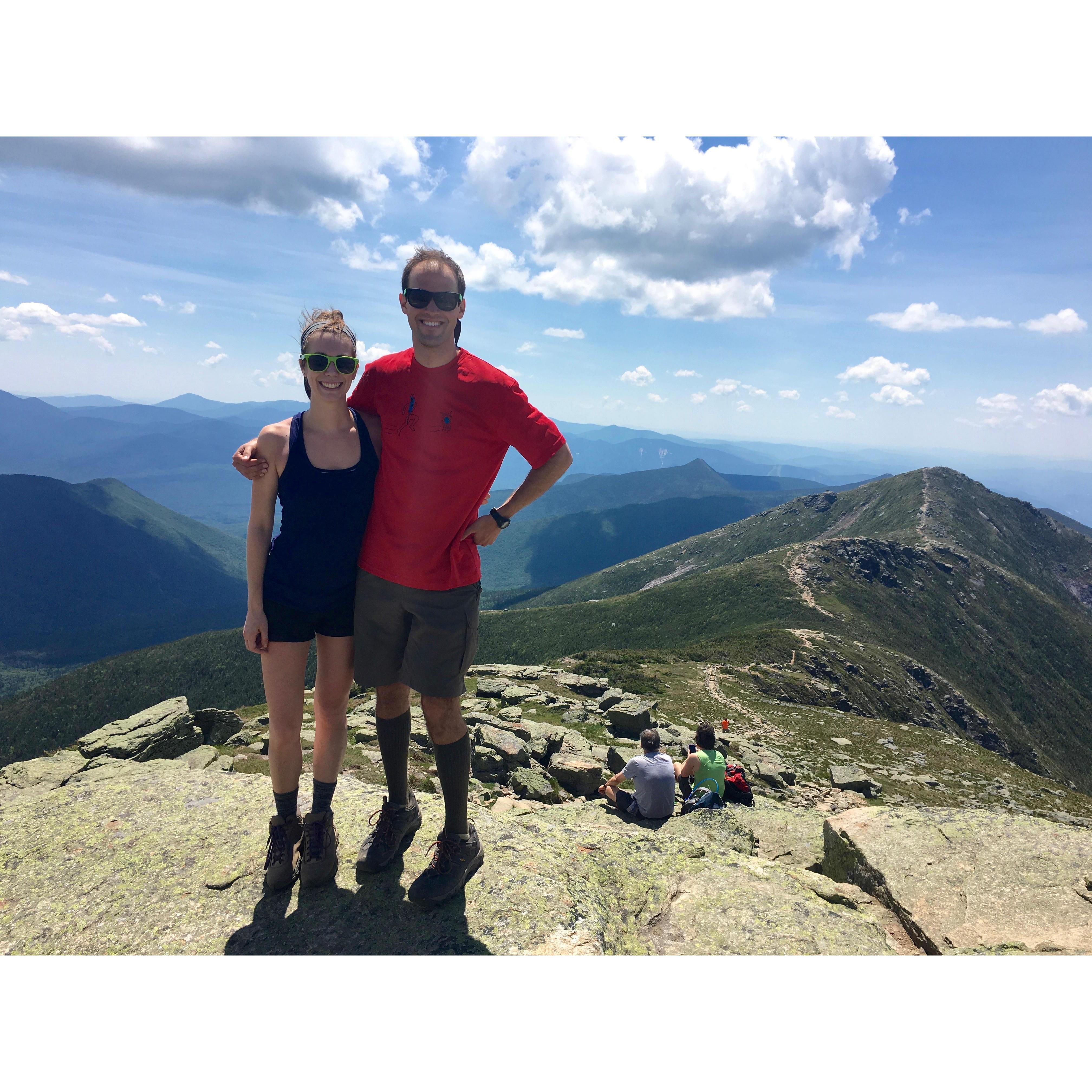 Franconia Notch hiking trip 2016