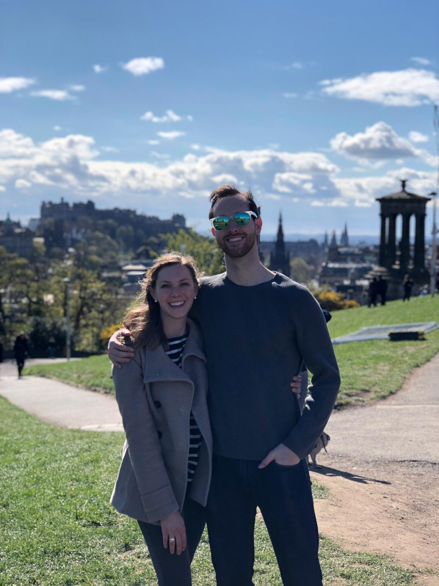 Sightseeing in Edinburgh