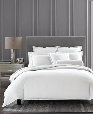 Cotton Ladder Stitch Pique King Duvet Cover, Created for Macy's