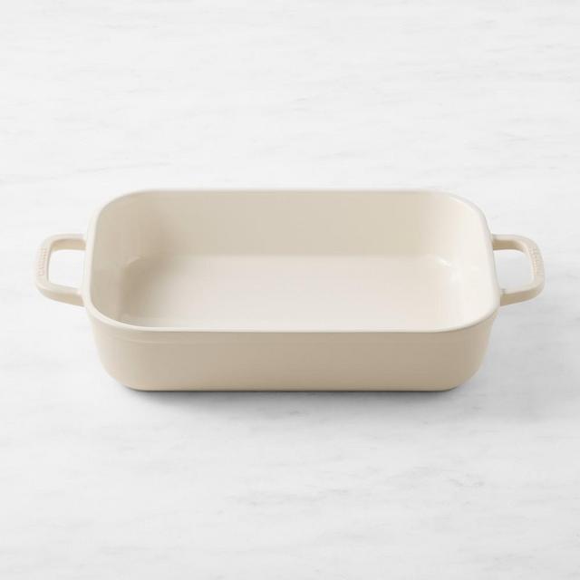 Le Creuset San Francisco Stoneware Rectangle Baking Dish, 12" x 9", Brioche