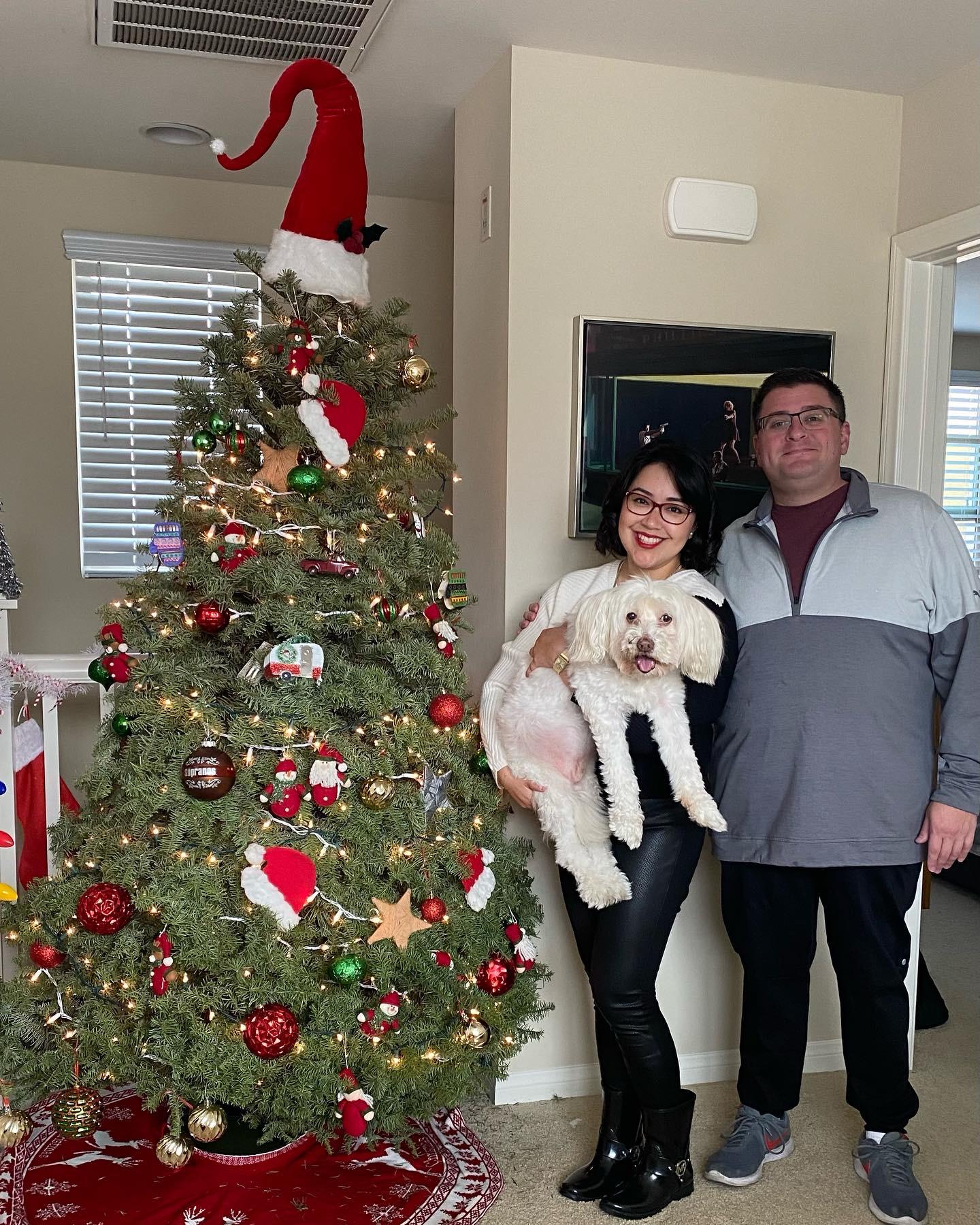 Our last Christmas as boyfriend and girlfriend