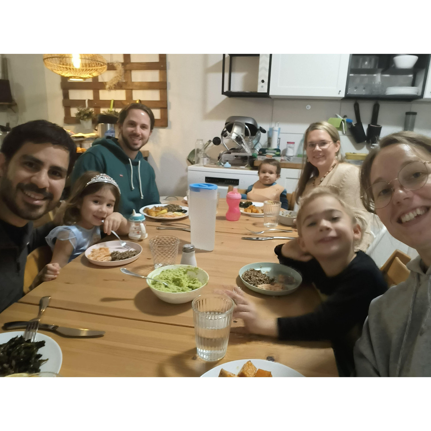 Dinner with the Echeverry family, Mateo will be our Officiant!